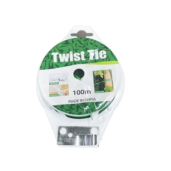 Green Garden Wire Plant Twist Tie